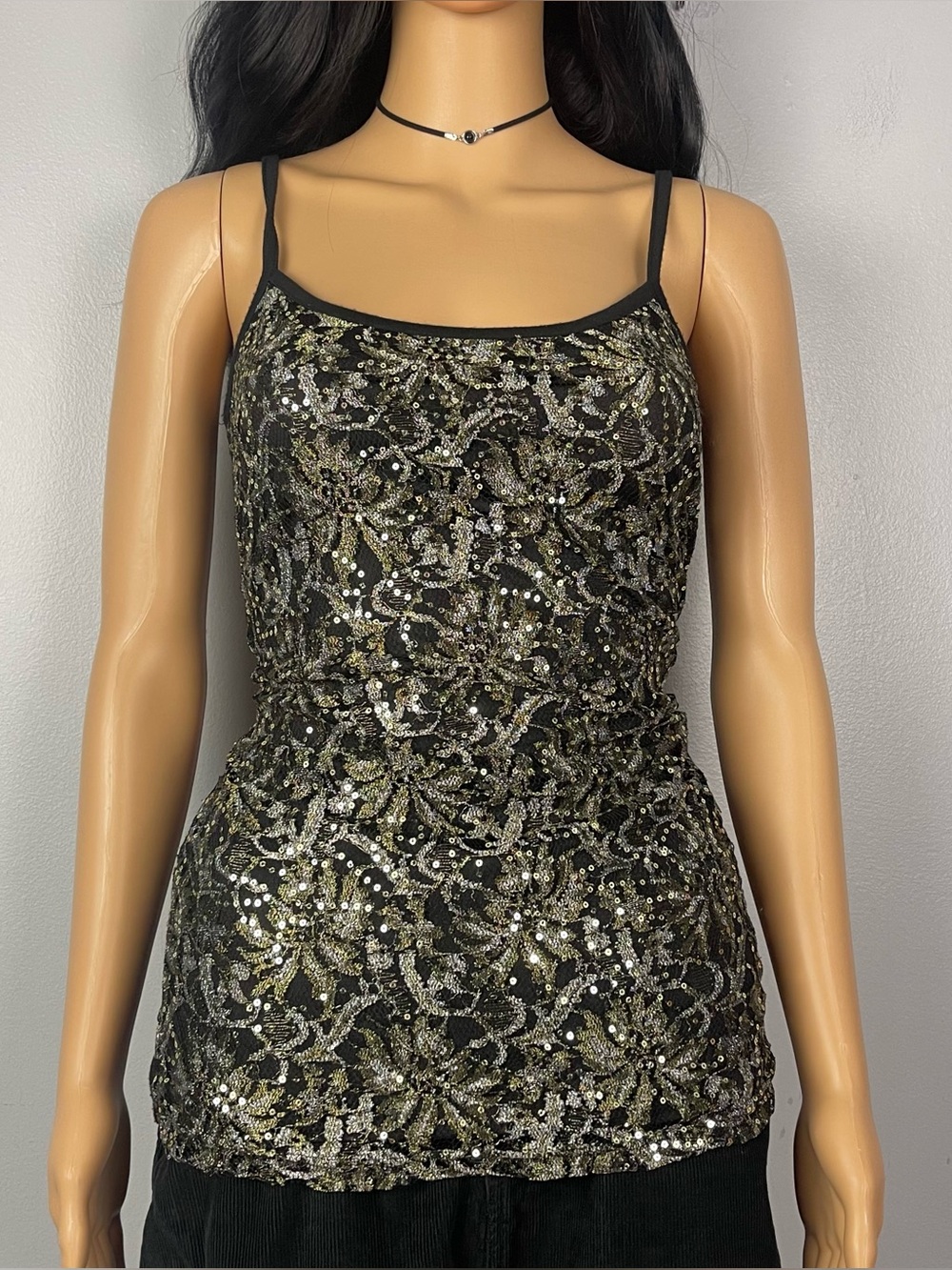 00s Black & Gold Cami